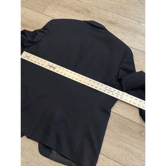 Michael Kors Suit Jacket Blazer Mens 50R Black 2 Button Wool - Picture 9 of 9